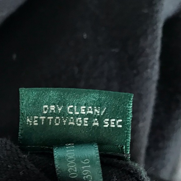 LAUREN RALPH LAUREN Sleek Silhouette Variegated Stripe Cotton Knit Sweater Dress - Picture 7 of 7